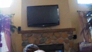 Проголодалась и отец накормил меня свежей горячей спермой